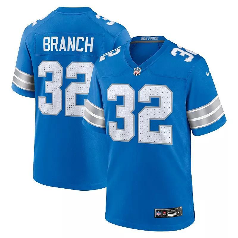 Mens Nike Brian Branch Detroit Lions Game Jersey Product Image