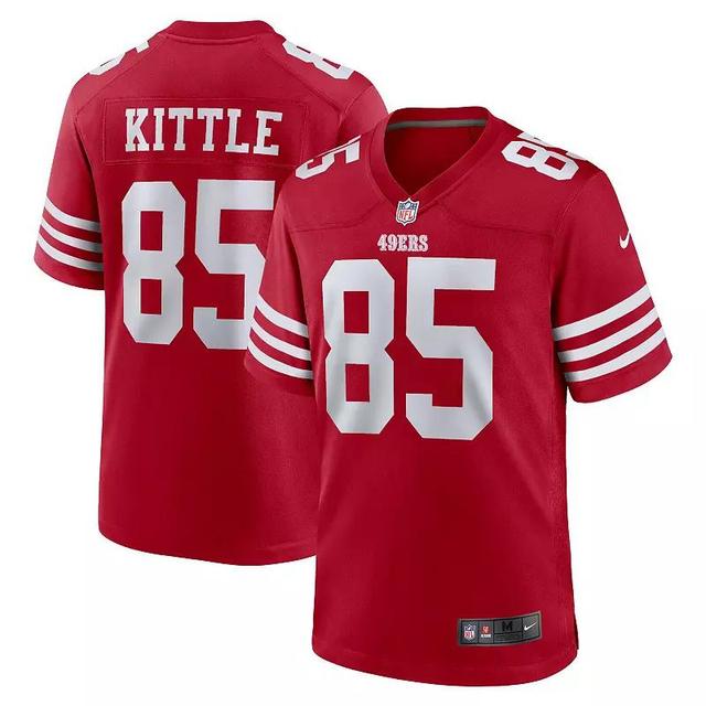 Mens Nike George Kittle Scarlet San Francisco 49ers Player Game Jersey Product Image