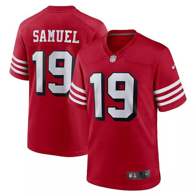 Mens Nike Deebo Samuel Scarlet San Francisco 49ers Alternate Player Game Jersey Product Image