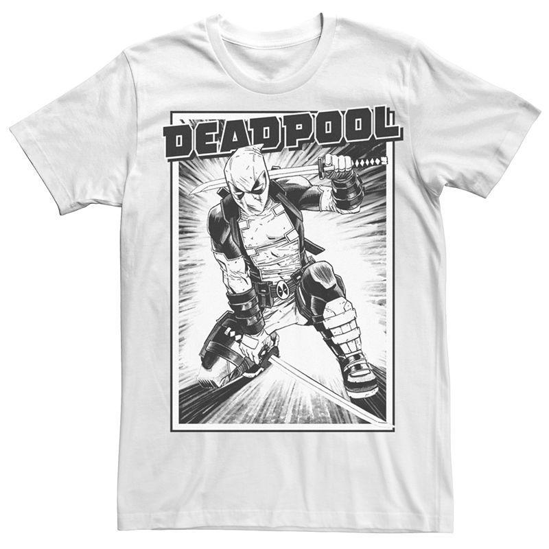 Mens Marvel Comics Deadpool Samurai Stance Tee Product Image