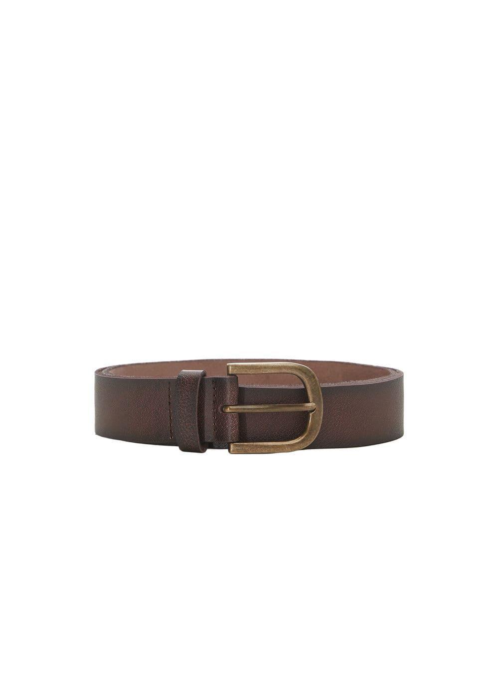 MANGO MAN - Pebbled belt Men Product Image