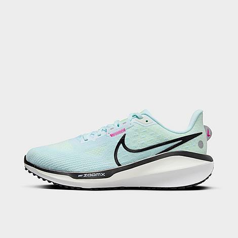 Nike Womens Nike Vomero 17 - Womens Shoes Glacier Blue/Black/Barely Green Product Image