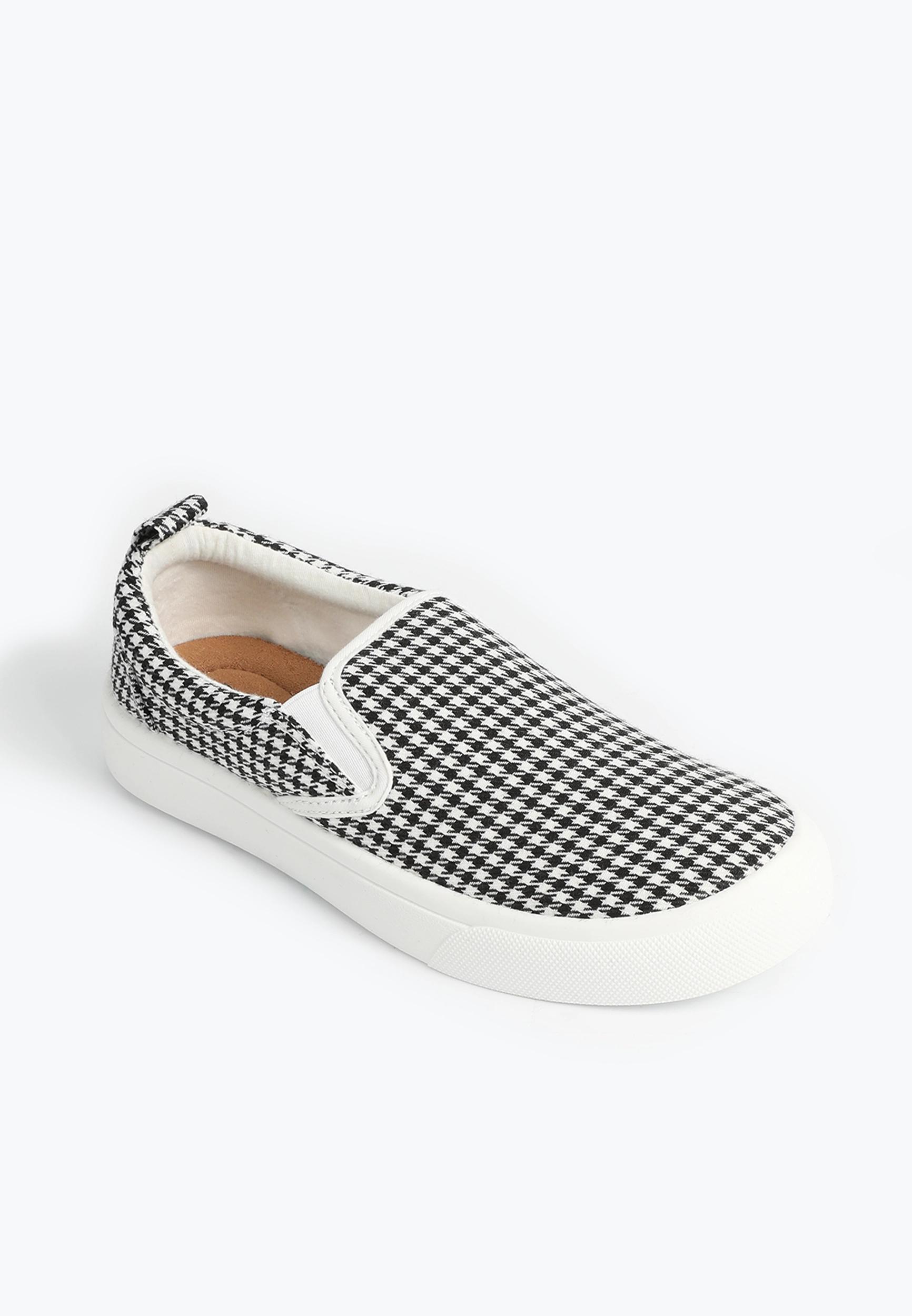 SuperCush Kate Houndstooth Slip On Sneaker Product Image