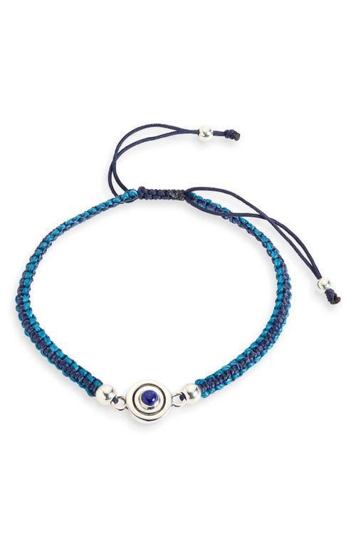 Caputo & Co. Mens Reversible Evil Eye Macram Bracelet Product Image