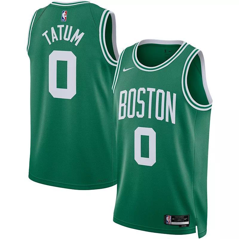 Unisex Nike Jayson Tatum Kelly Boston Celtics Swingman Jersey - Icon Edition, Mens Product Image