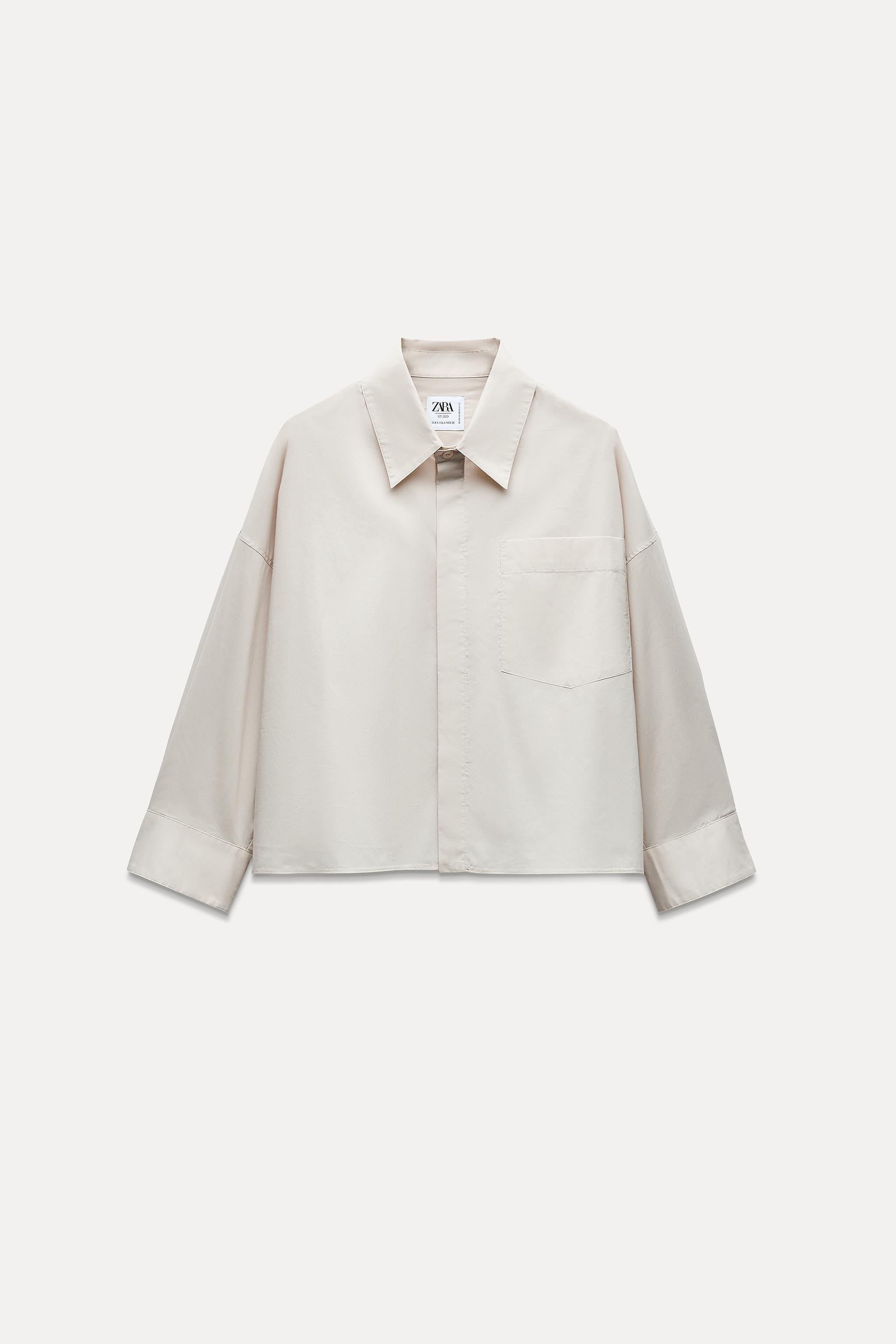 CROPPED POPLIN SHIRT LIMITED EDITION Product Image