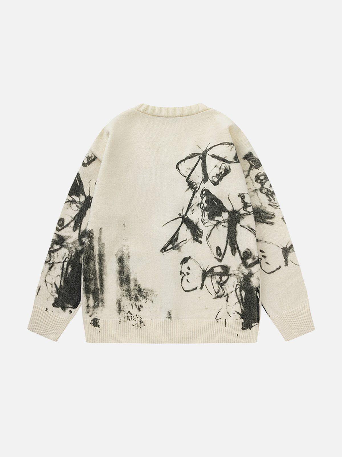 Aelfric Eden Graffiti Butterfly Cardigan Product Image