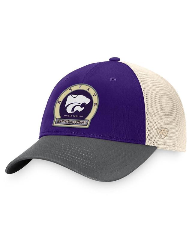 Mens Top of the World Kansas State Wildcats Refined Trucker Adjustable Hat Product Image