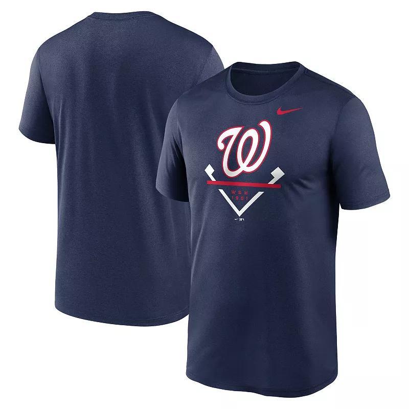 Mens Nike Washington Nationals Icon Legend T-Shirt Blue Product Image