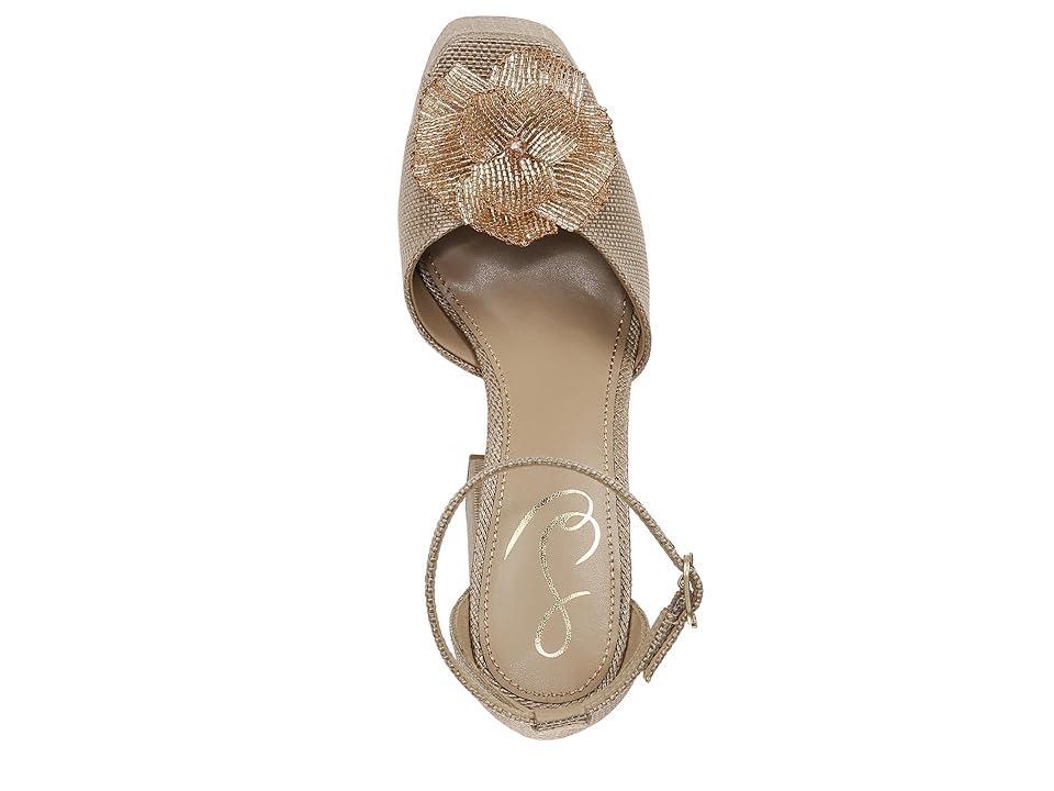 Sam Edelman Kori Flora Platform in Tan. Size 10, 7.5, 8, 8.5, 9.5. Product Image