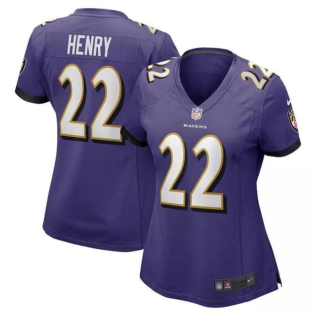 Womens Nike Derrick Henry Baltimore Ravens Game Player Jersey Product Image