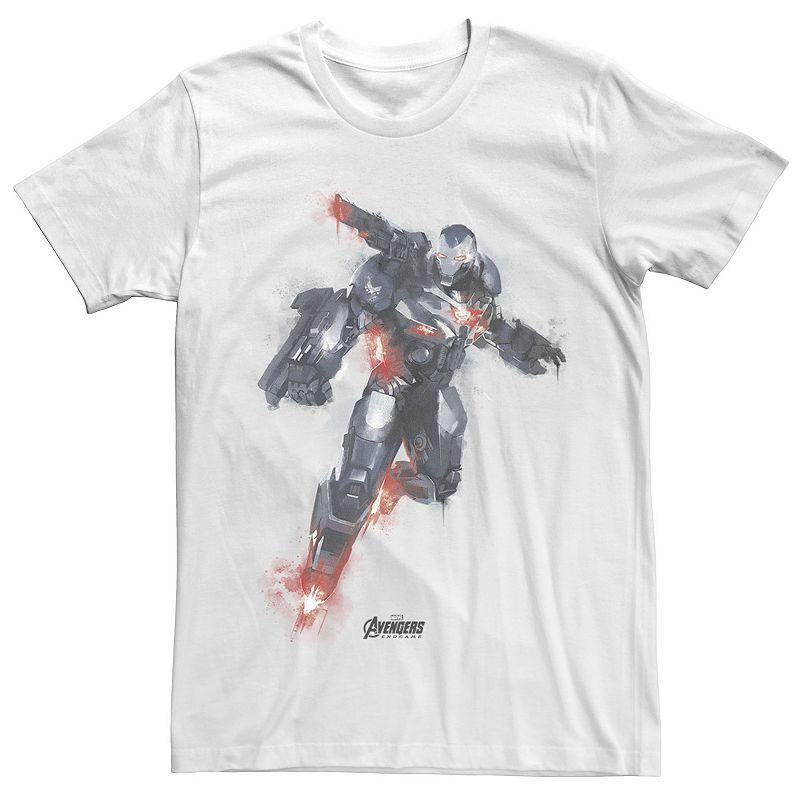 Mens Marvel Avengers Endgame War Machine Paint Graphic Tee Product Image