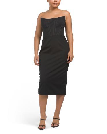 Cosette Strapless Cocktail Dress for Women Product Image