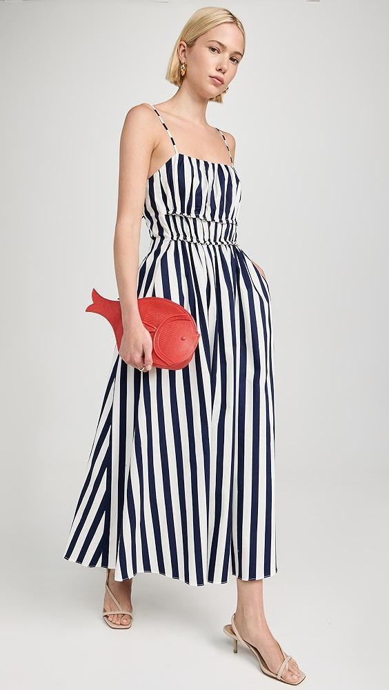 English Factory Stripe Sleeveless Maxi Dress | Shopbop Product Image