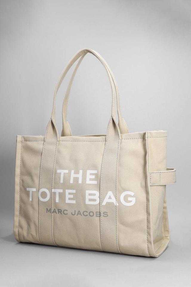 The Medium Tote Beige Handbag Product Image