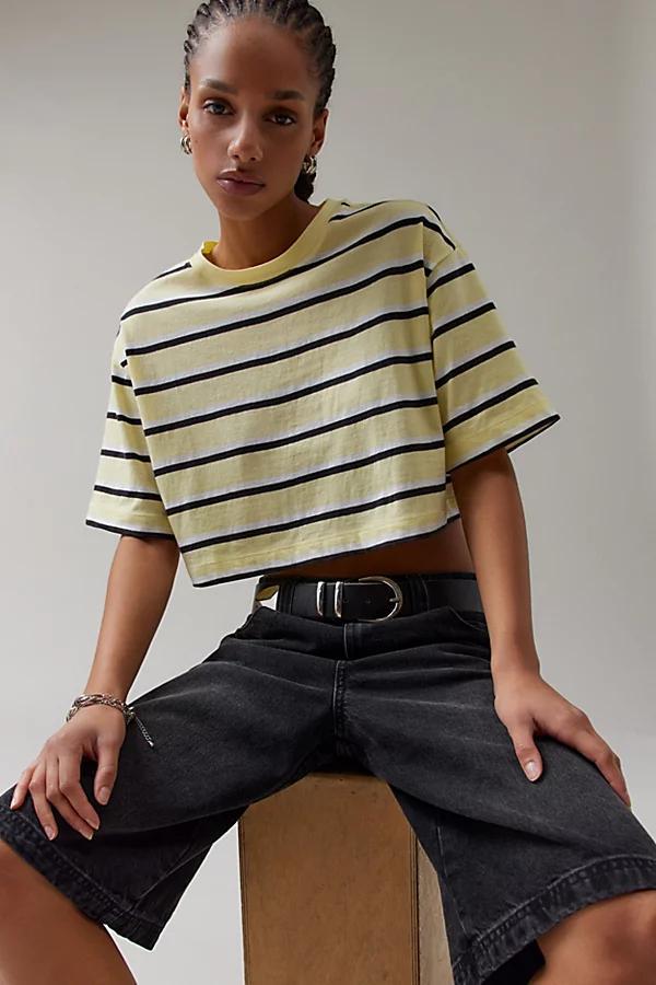 BDG Boyfriend Cropped Boxy Tee Womens at Urban Outfitters Product Image