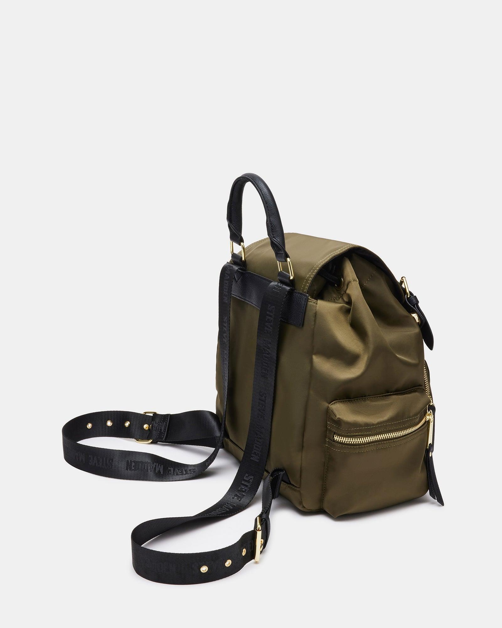 NYLON BACKPACK OLIVE Female Product Image