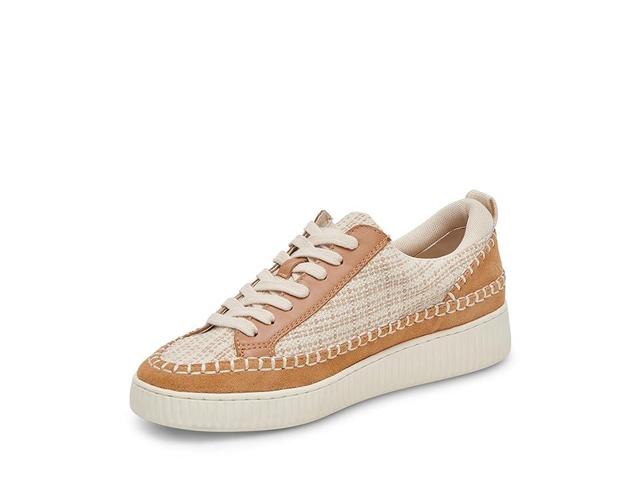 Dolce Vita Nicona Woven Mixed Leather Sneakers Product Image