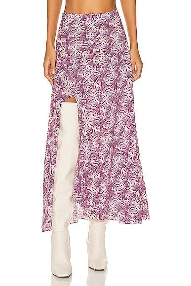 Isabel Marant Sakura Skirt Mauve. (also in ). Product Image