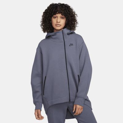 Women's Nike Sportswear Tech Fleece Oversized Full-Zip Hoodie Cape Product Image