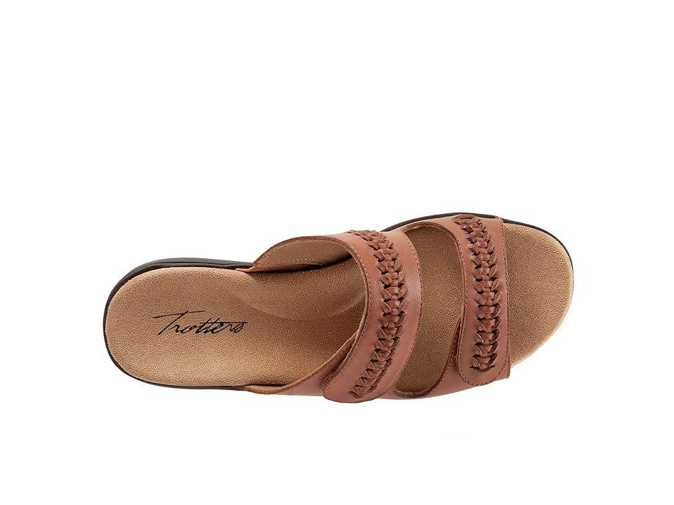 Trotters Ruthie Woven (Luggage) Women's Shoes Product Image