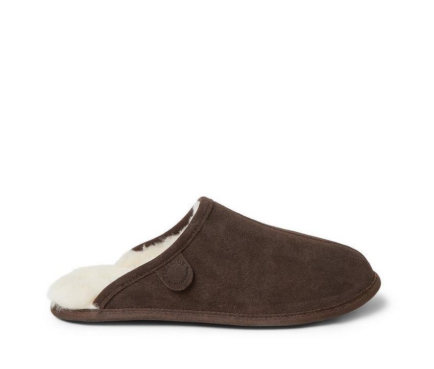 Fireside by Dearfoams Warwick Genuine Shearling Scuff Slippers Product Image