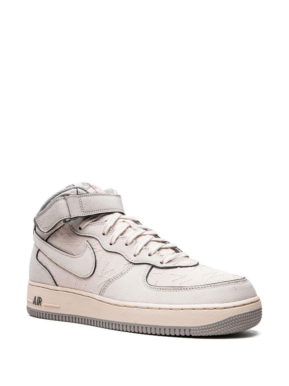 Air Force 1 Mid Sneakers In Cream Product Image