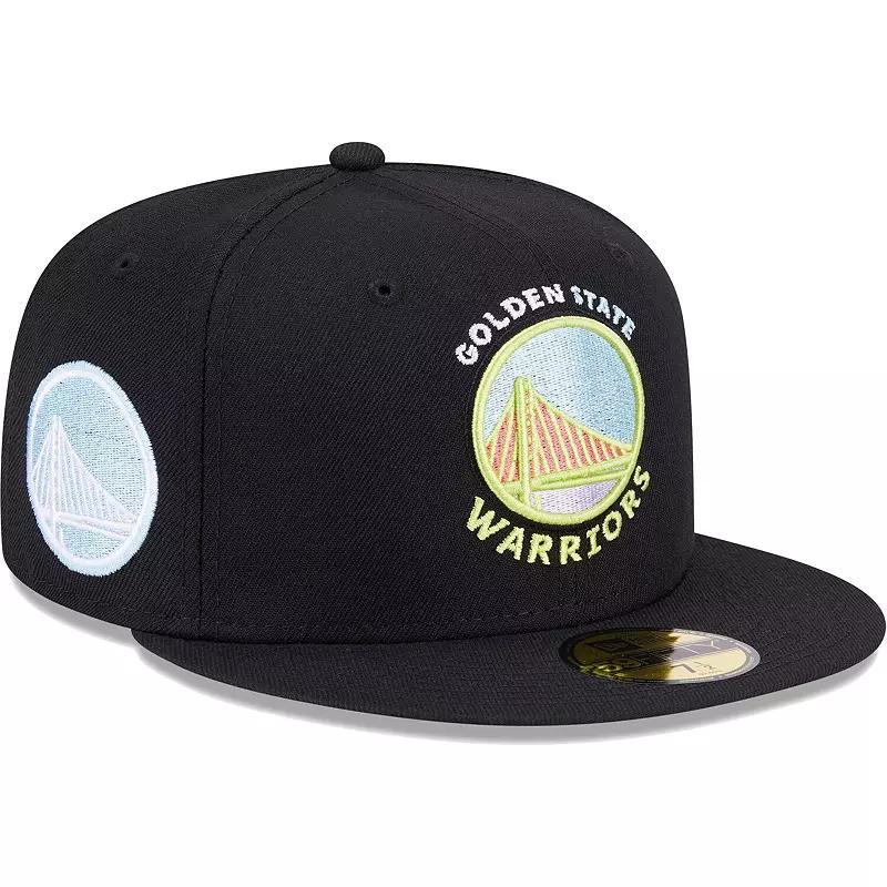 Mens New Era Golden State Warriors Color Pack 59FIFTY Fitted Hat Product Image