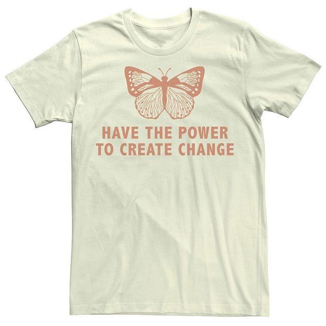 Mens Fifth Sun Have The Power To Create Change Butterfly Tee Product Image