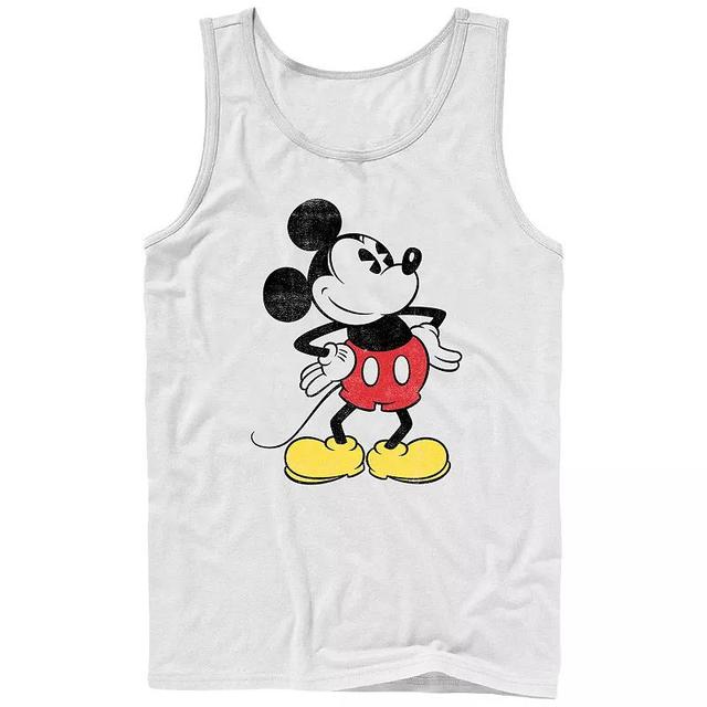 Disneys Mickey Mouse Mens Vintage Style Graphic Tank Top Product Image