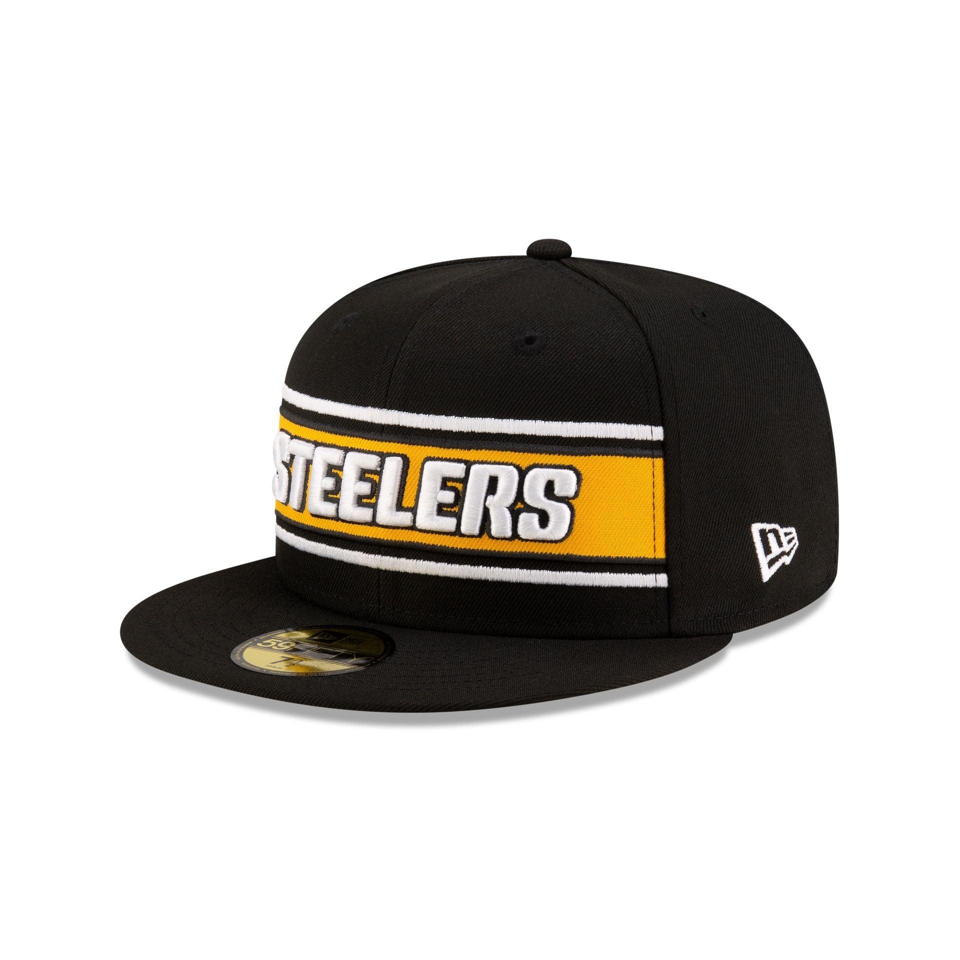 Pittsburgh Steelers 2024 Sideline Black 59FIFTY Fitted Hat Male Product Image