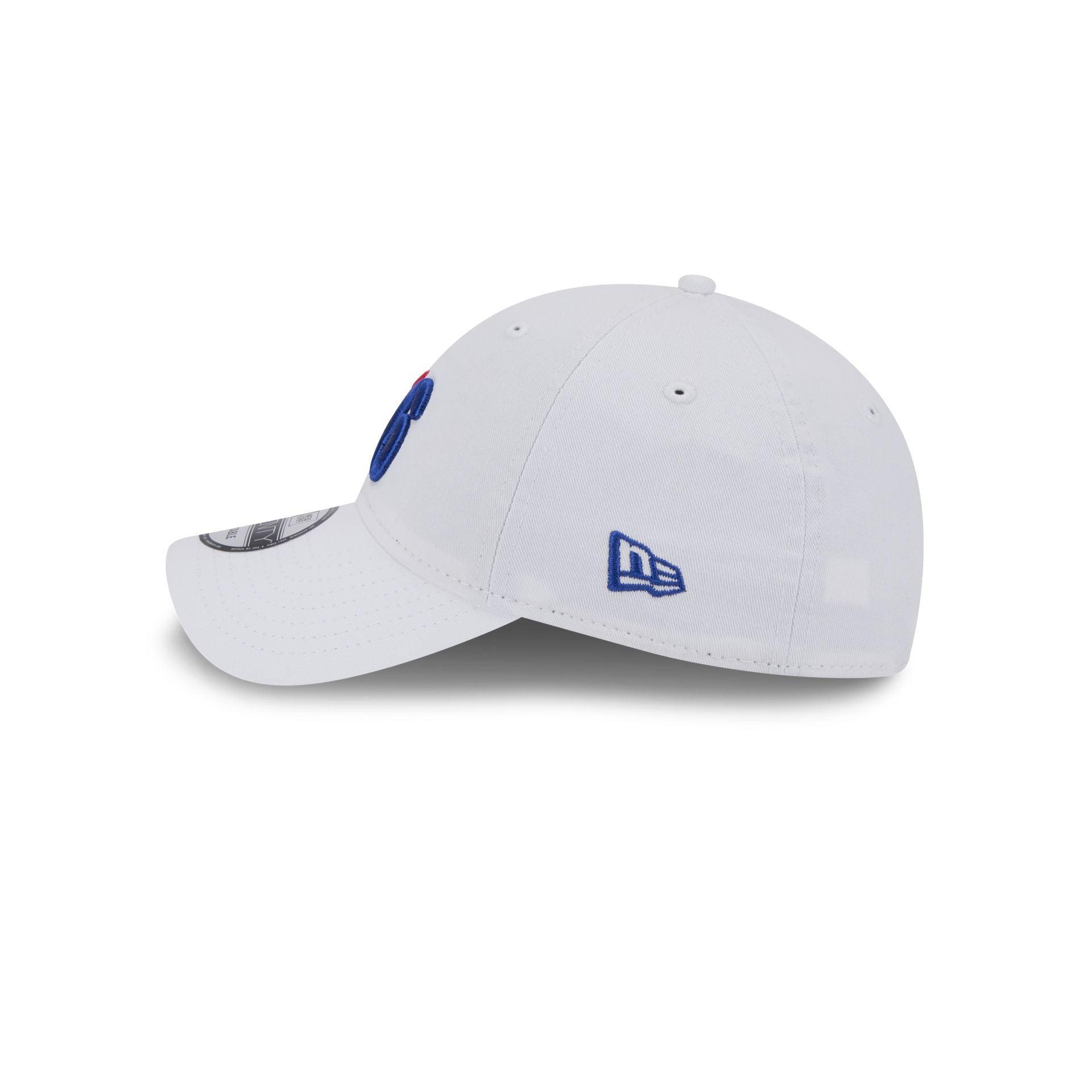 Philadelphia 76ers White 9TWENTY Adjustable Hat Male Product Image