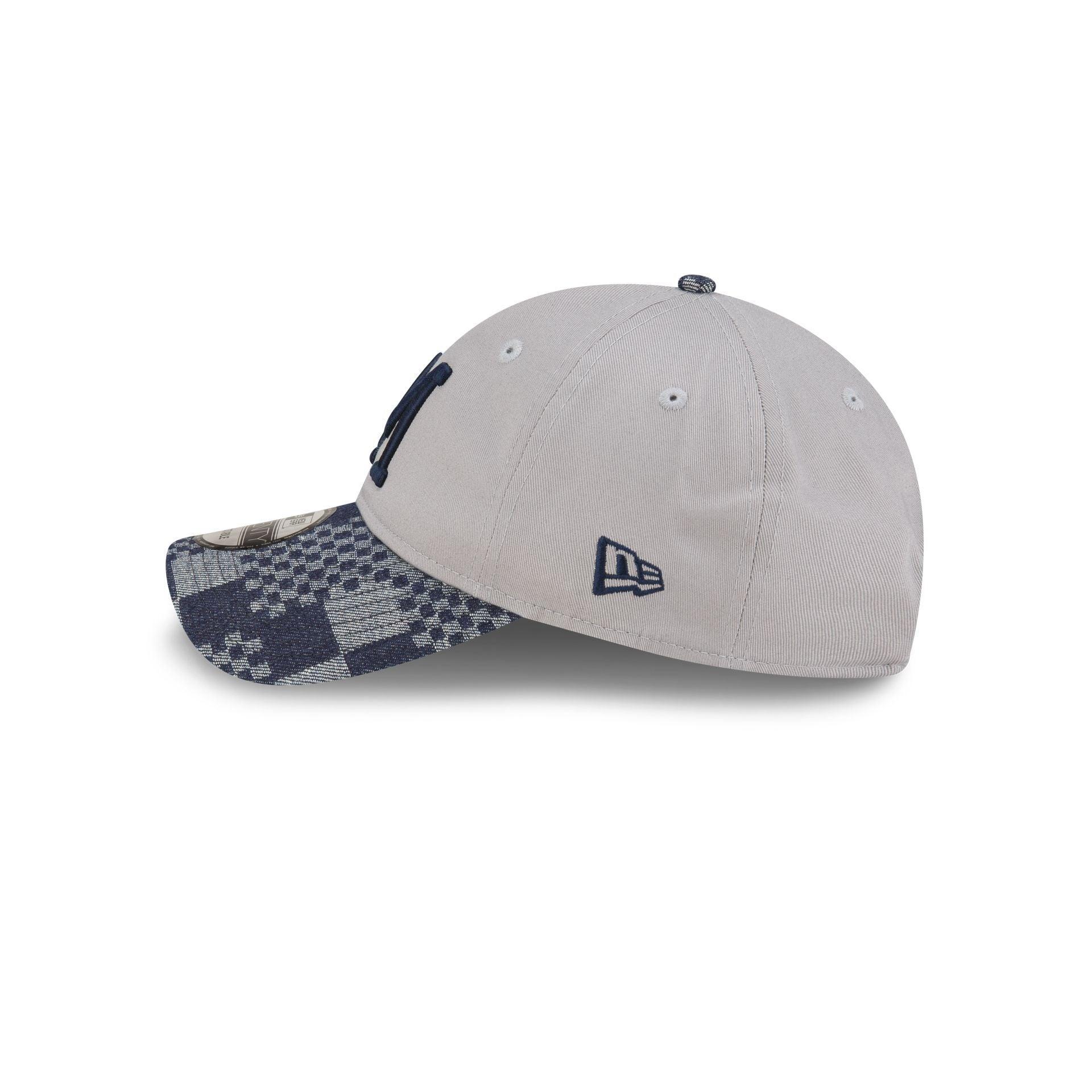 Milwaukee Brewers Pattern Denim 9TWENTY Adjustable Hat Male Product Image