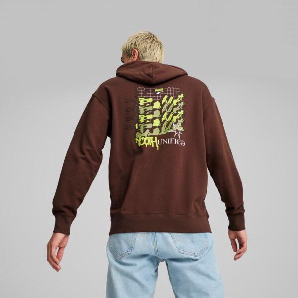 DOWNTOWN Graphic Hoodie Men Product Image