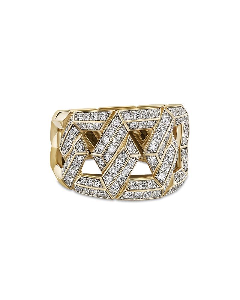 Womens Carlyle 18K Yellow Gold &1.02 TCW Pav Diamonds Ring Product Image