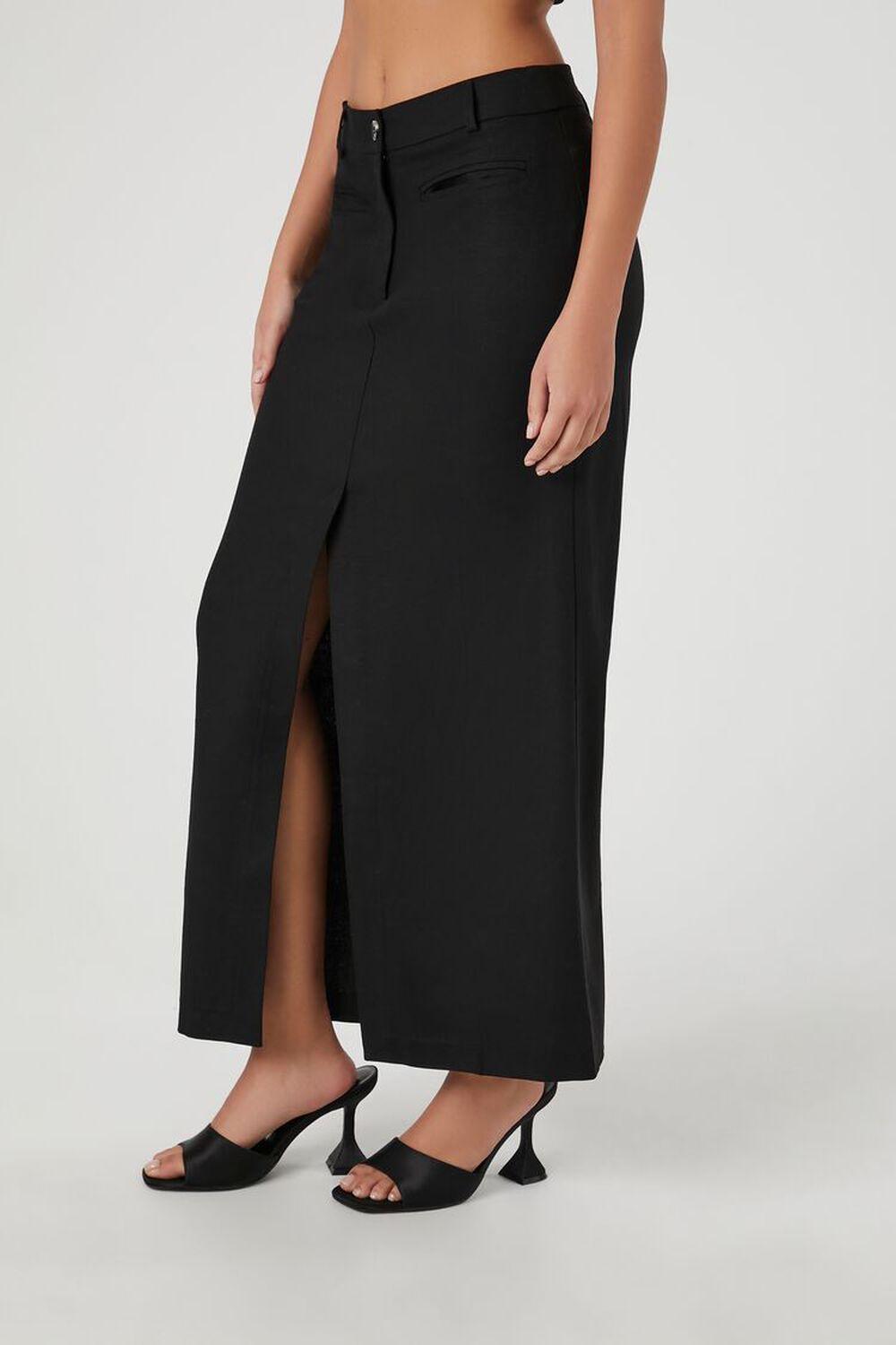 Tulip-Hem Column Maxi Skirt | Forever 21 Product Image