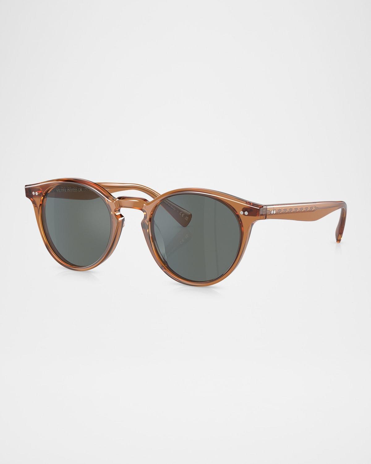 Men's Romare Sun Acetate Round Sunglasses Product Image