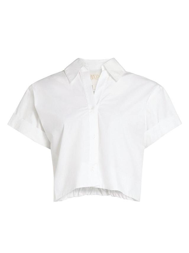 Womens Forever And Always Poplin Top Product Image