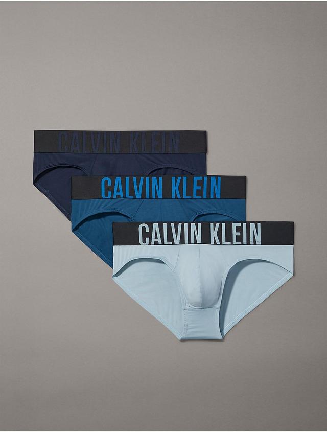 Calvin Klein Mens Intense Power Micro 3-Pack Hip Brief - Multi - M Product Image