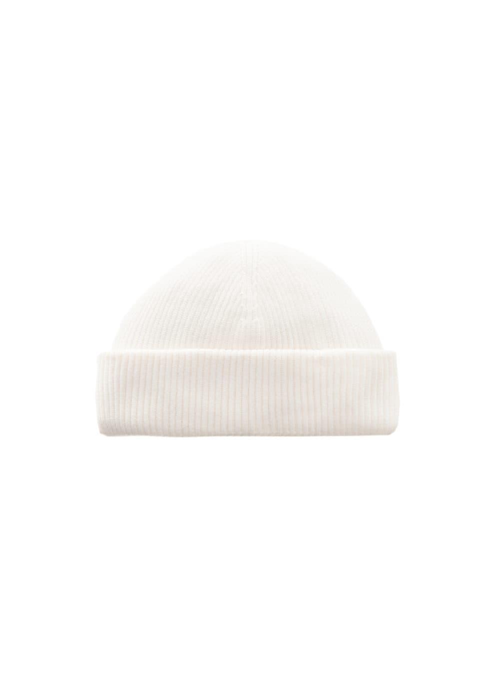 MANGO MAN - Short knitted hat - One size - Men Product Image