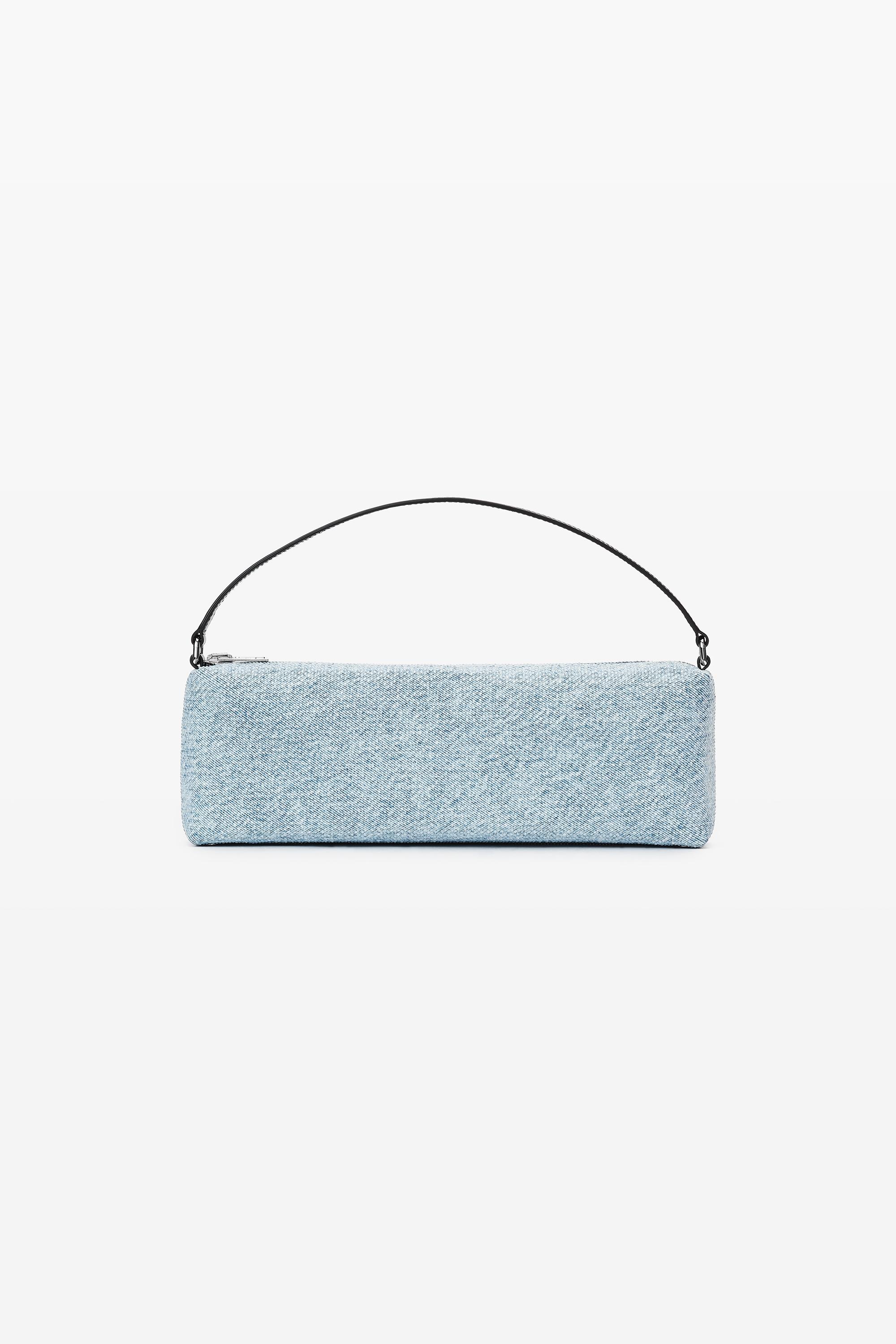 Heiress Flex Denim Trompe-l'oeil Bag With Crystal Hotfix Product Image