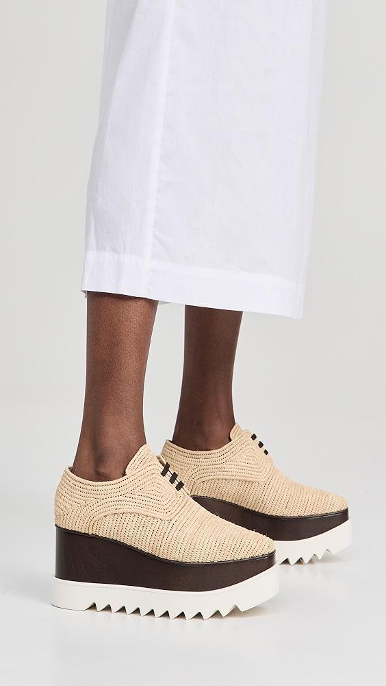 Stella McCartney Elyse Raffia Platform Sneakers | Shopbop Product Image