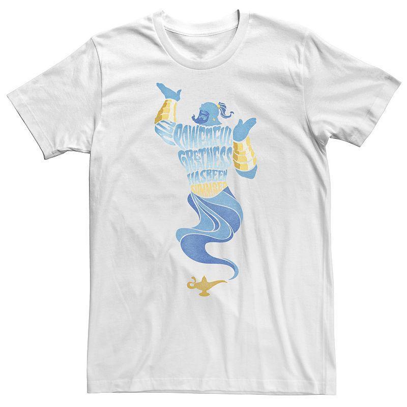 Big & Tall Disney Aladdin Live Action Powerful Genie Tee, Mens Product Image