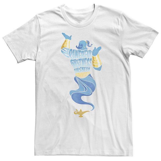 Big & Tall Disney Aladdin Live Action Powerful Genie Tee, Mens Product Image