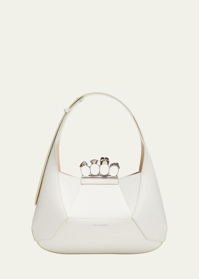 Alexander McQueen Jewelled Leather Hobo Product Image