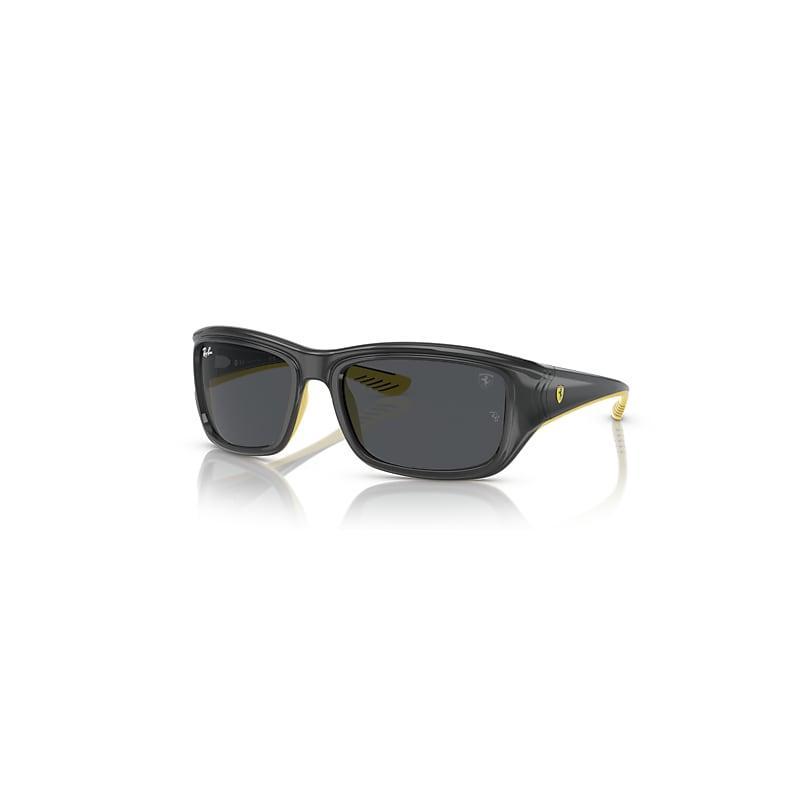 Ray-Ban 59mm Mirrored Square Sunglasses Product Image