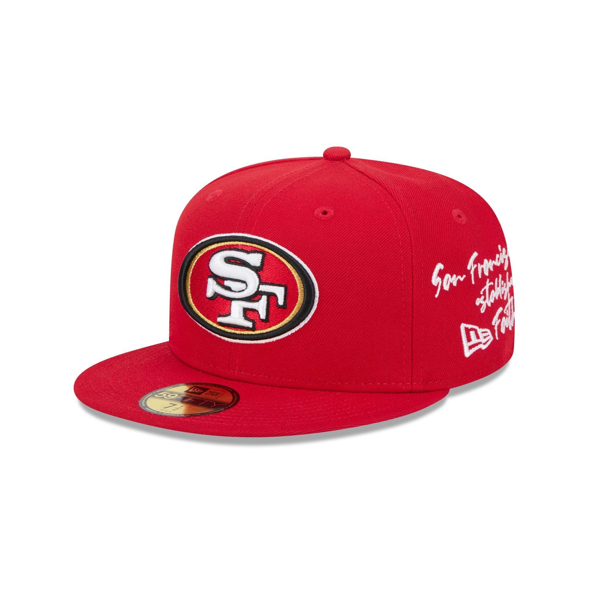 San Francisco 49ers Team Verbiage 59FIFTY Fitted Hat Male Product Image