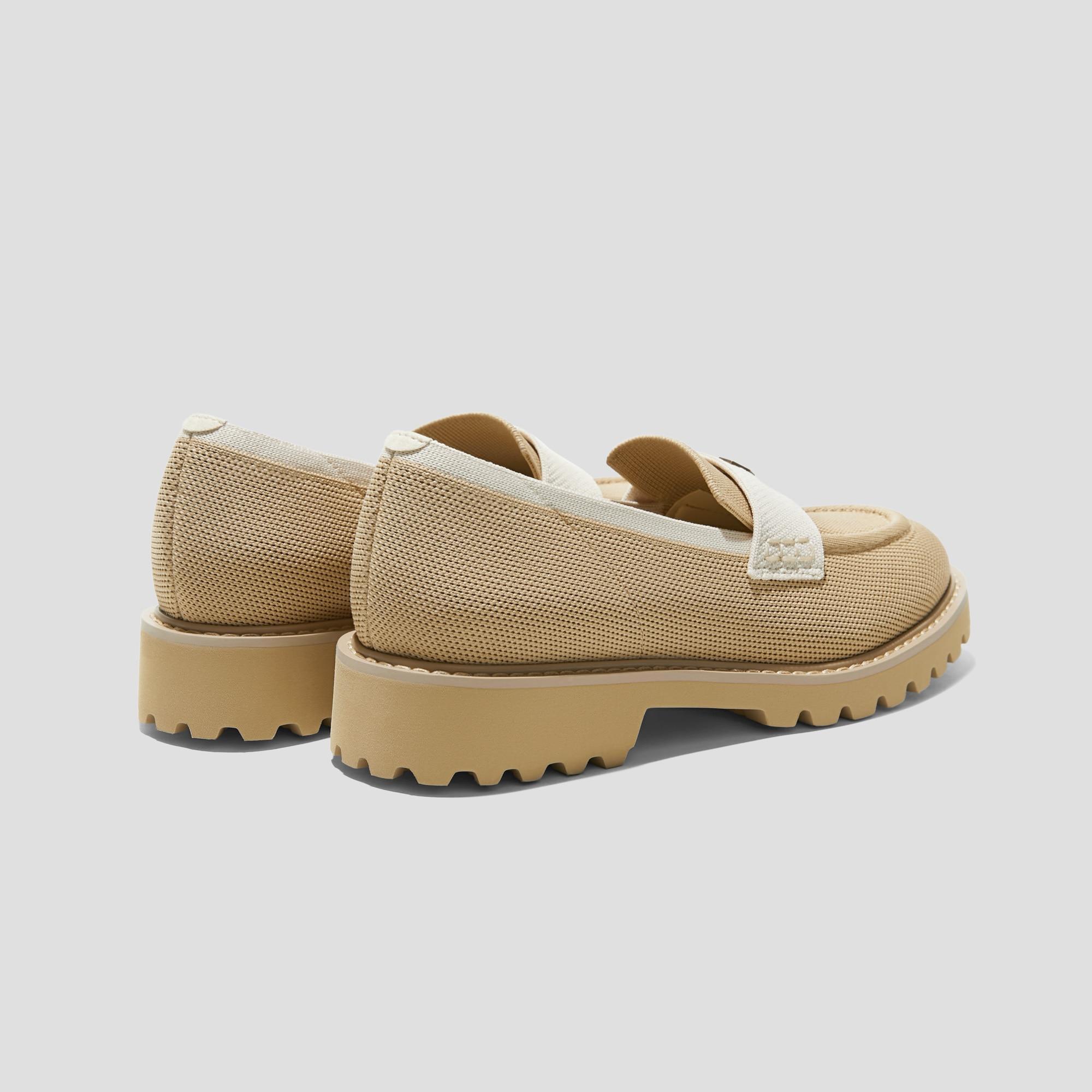 Round-Toe Platform Chunky Heel Loafers (Francesca) Product Image