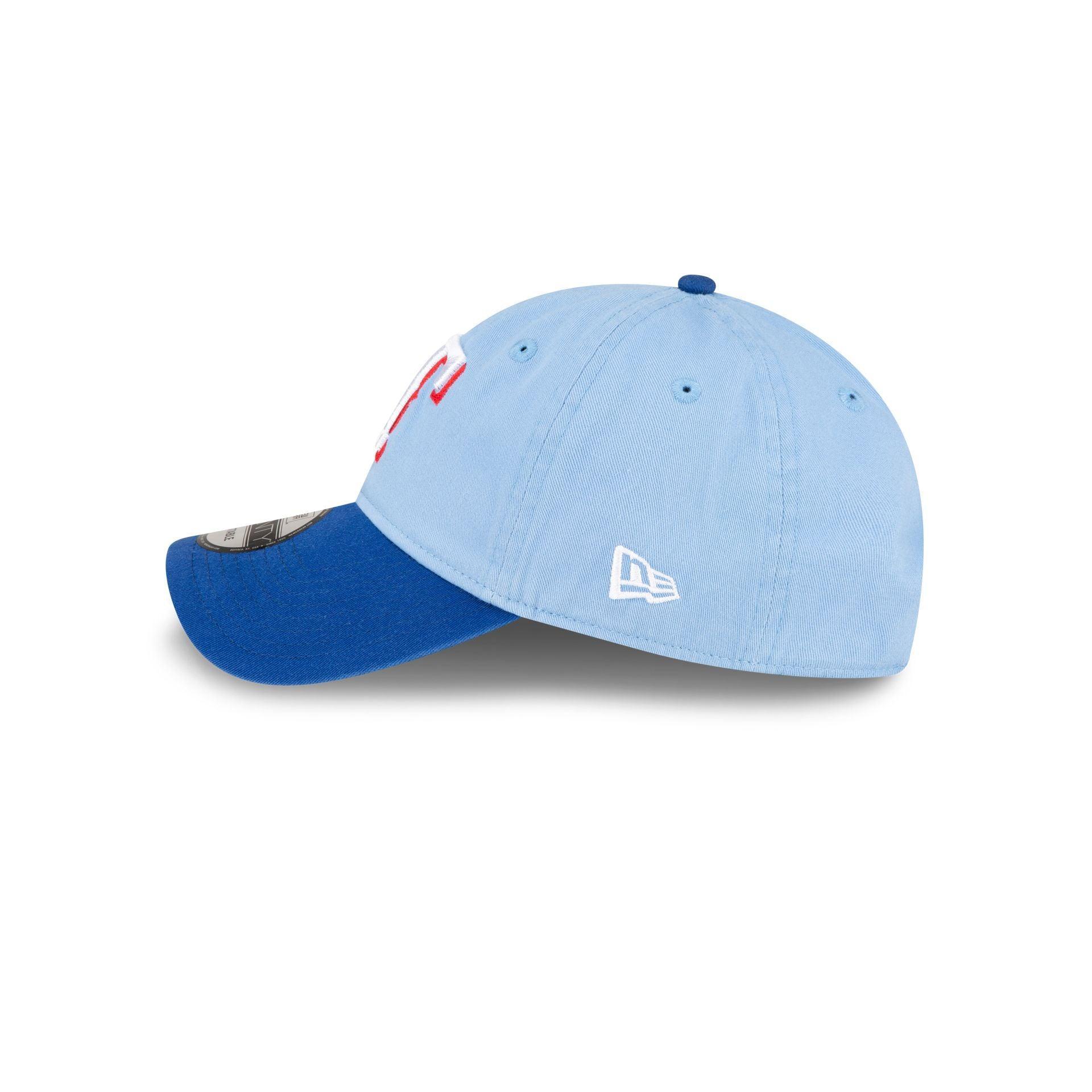 Texas Rangers Core Classic Replica Light Blue 9TWENTY Adjustable Hat Male Product Image