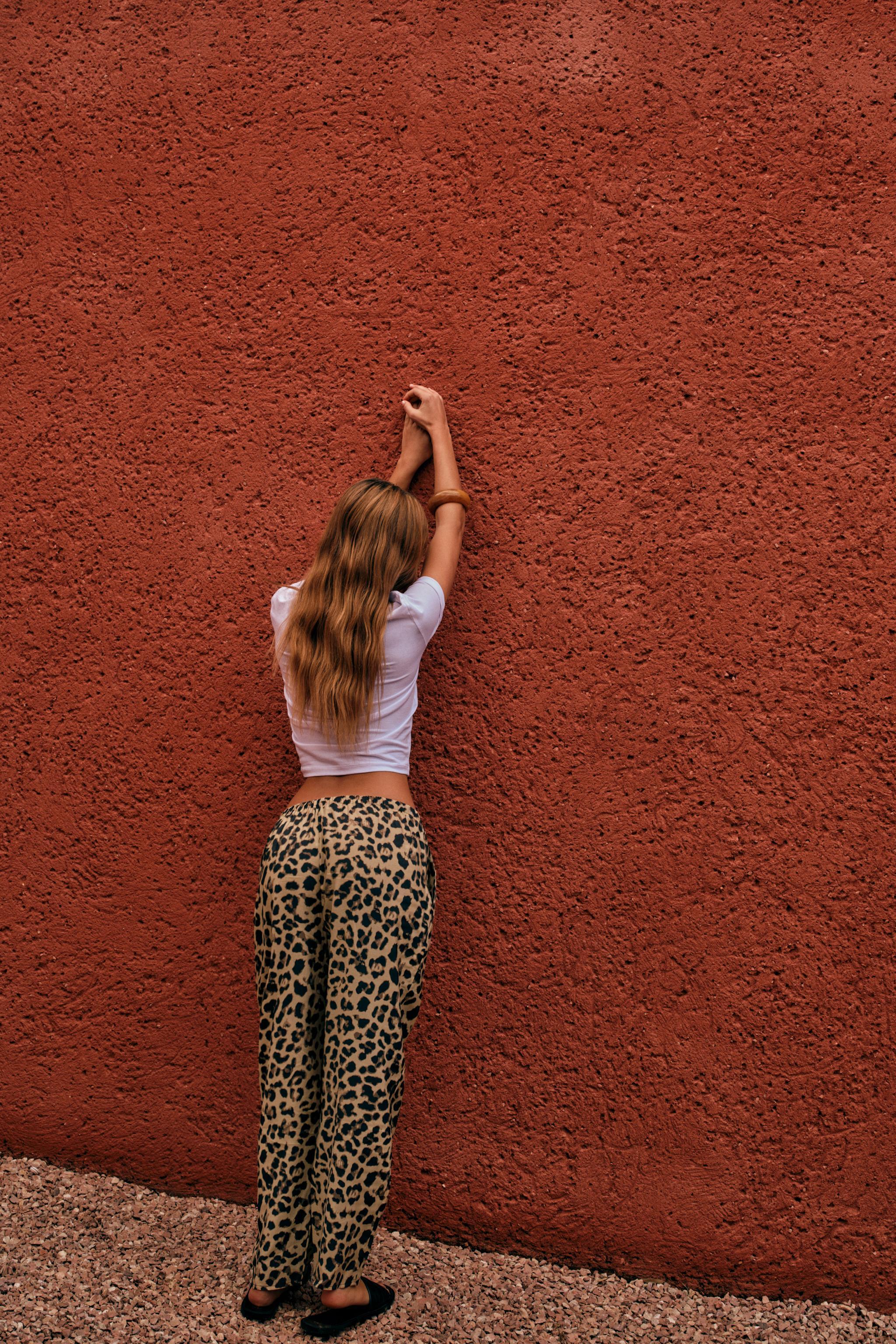 ANIMAL PRINT PANTS Product Image